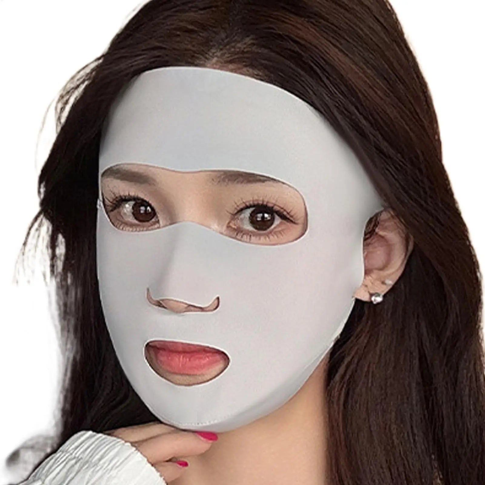 UV Sun Protection Face Mask – Ice Silk Cooling Cover UV Face Mask Zpaxo