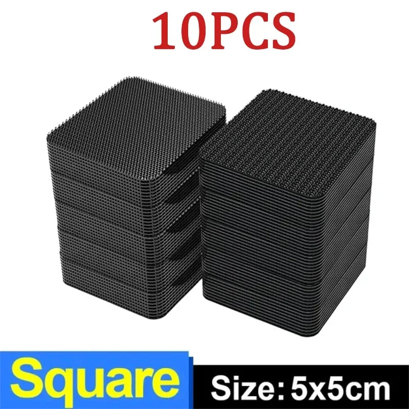 5 10 Household Carpet Fixing Patch Double-sided Adhesive Paper Zpaxo China Mainland Square 10PCS