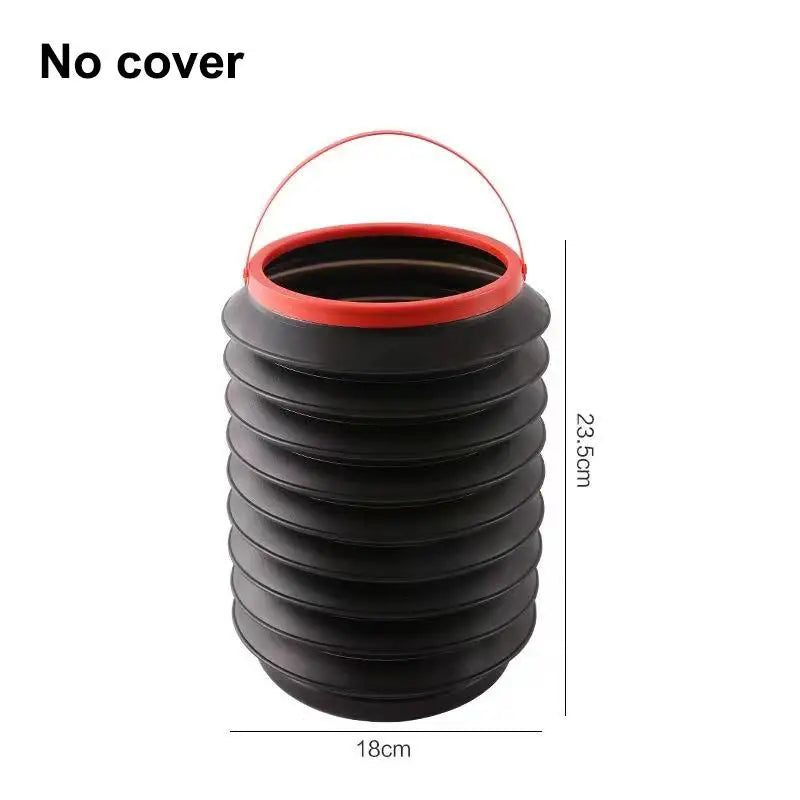 Multifunction Foldable Bucket Car Trash Can Outdoor Camping Waste