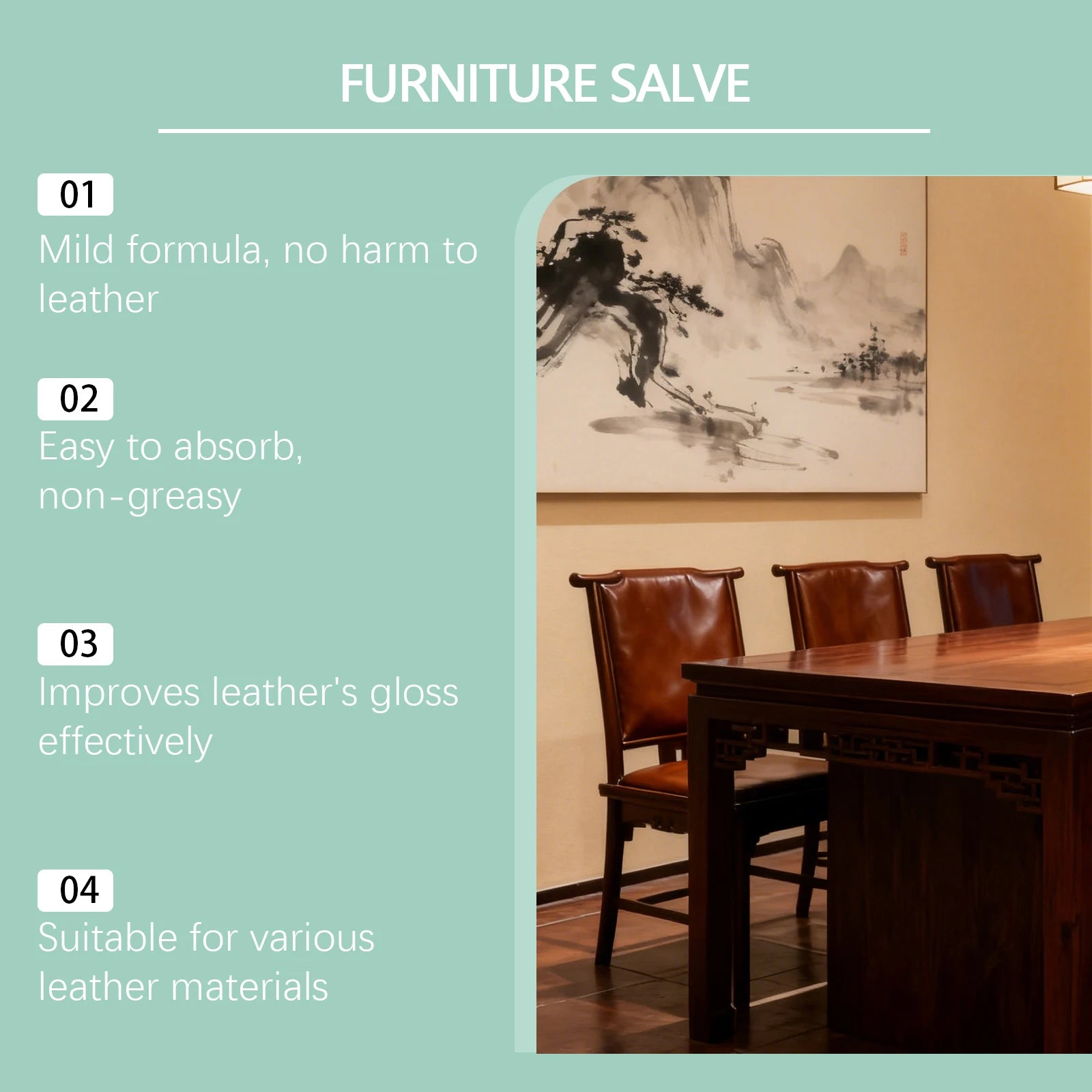 Leather Conditioner with Brush Polisher Moisturizer and Restorer 3.53oz Easy To Apply for Leather Furniture Home Sofa Car Seats Zpaxo