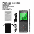 Portable AM FM Mini Radio LED Display Pedometer Headphones Digital