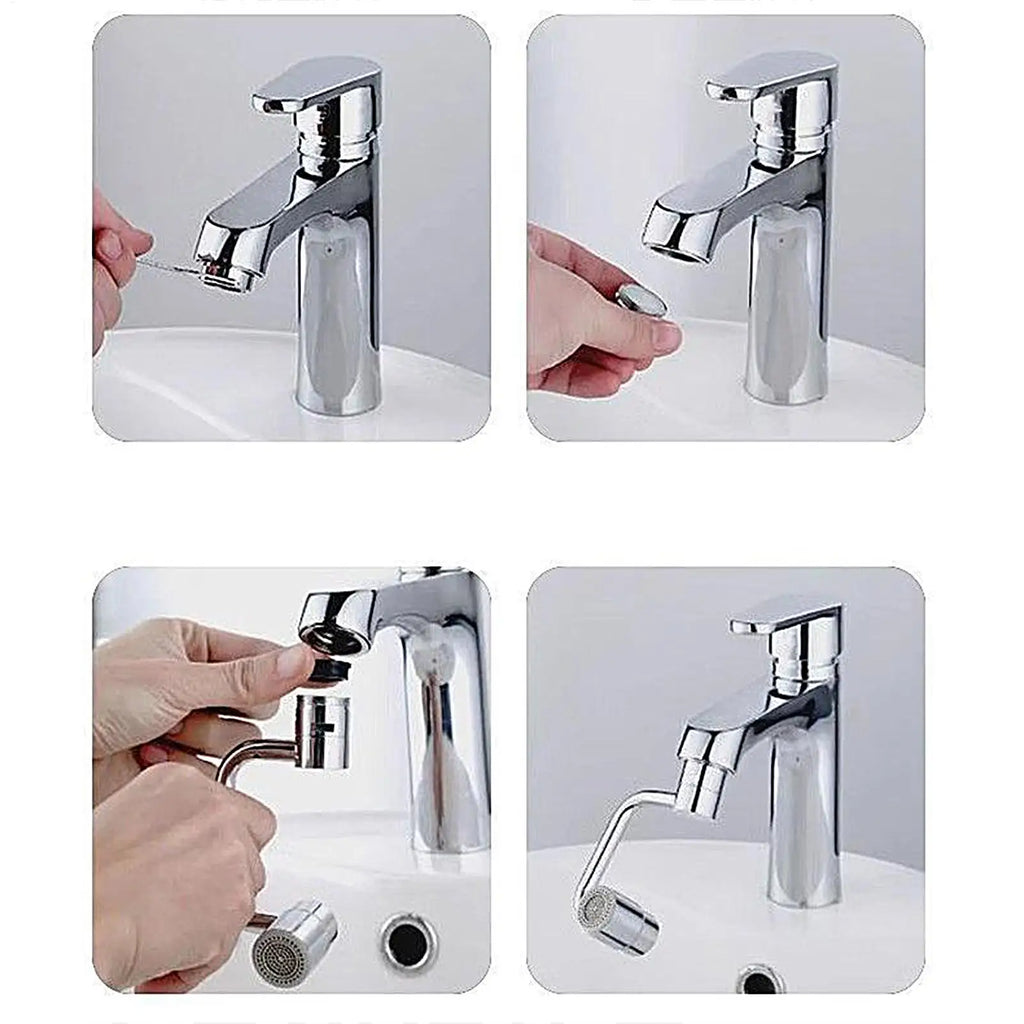 Sink Faucet Extender Multifunctional 1080 Degree Swivel Home Daily