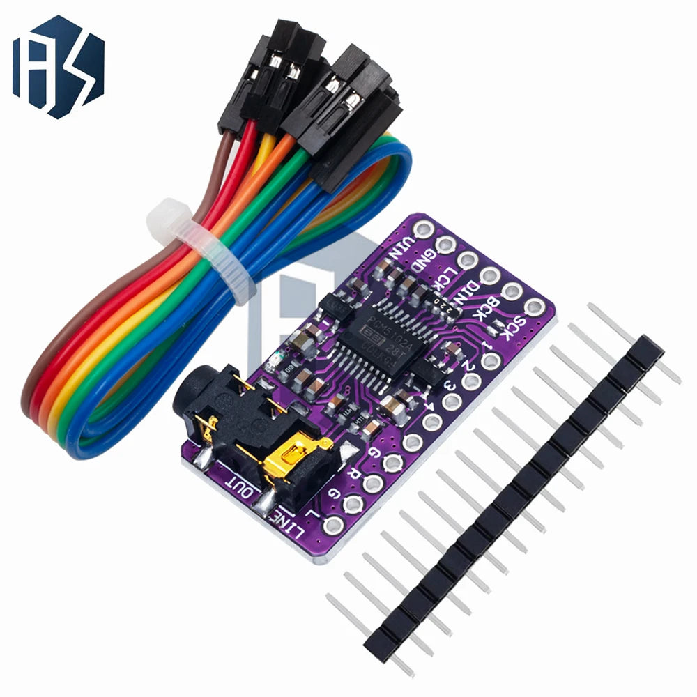 Interface I2S PCM5102A DAC Decoder GY-PCM5102 I2S Player Module For Raspberry Pi pHAT Format Board Digital PCM5102 Audio Board Zpaxo
