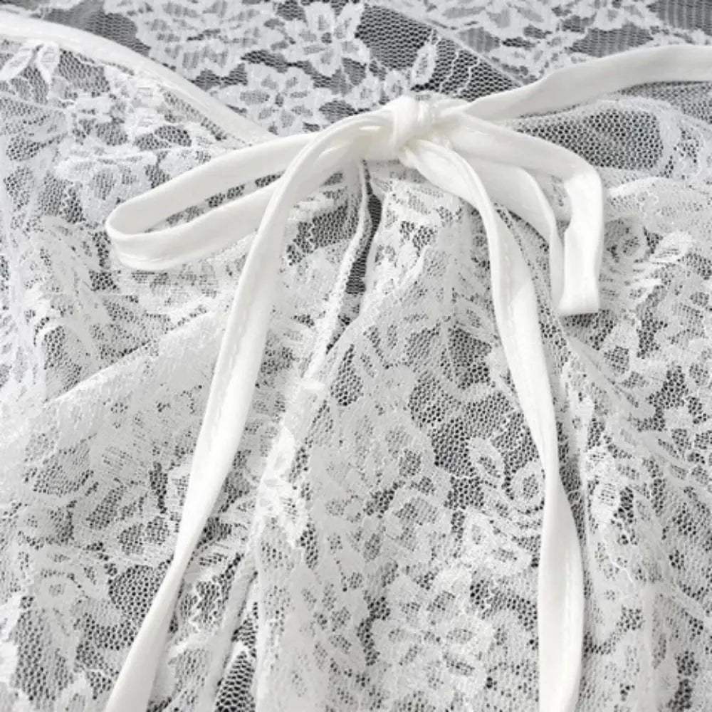French Lacing Lace Mini Skirt Embroidery Irregular Hemline Ruched Skirts Y2K Streetwear Harajuku Lace Up Ruffles Skirt Zpaxo