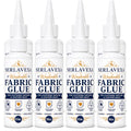 SERLAVEXA Washable Fabric Glue Permanent Strong Liquid Leather Adhesive Glue for Clothing Patches DIY Denim Repair Sealant 105ml Zpaxo 840ml