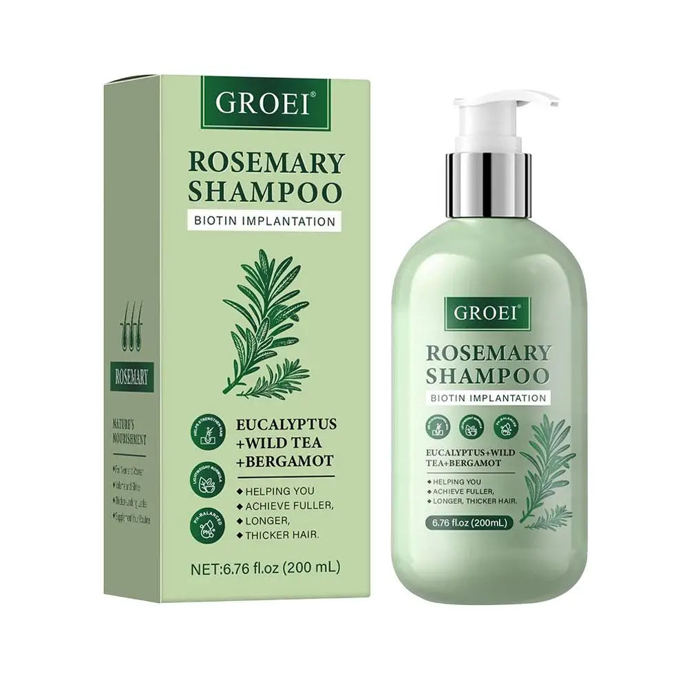 Rosemary Strengthening Shampoo & Conditioner 200ml | All Hair Rosemary Hair Shampoo Zpaxo 200ml