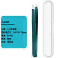 Precision Flat Tweezers Storage Box Suitable Men Women Hair Removal
