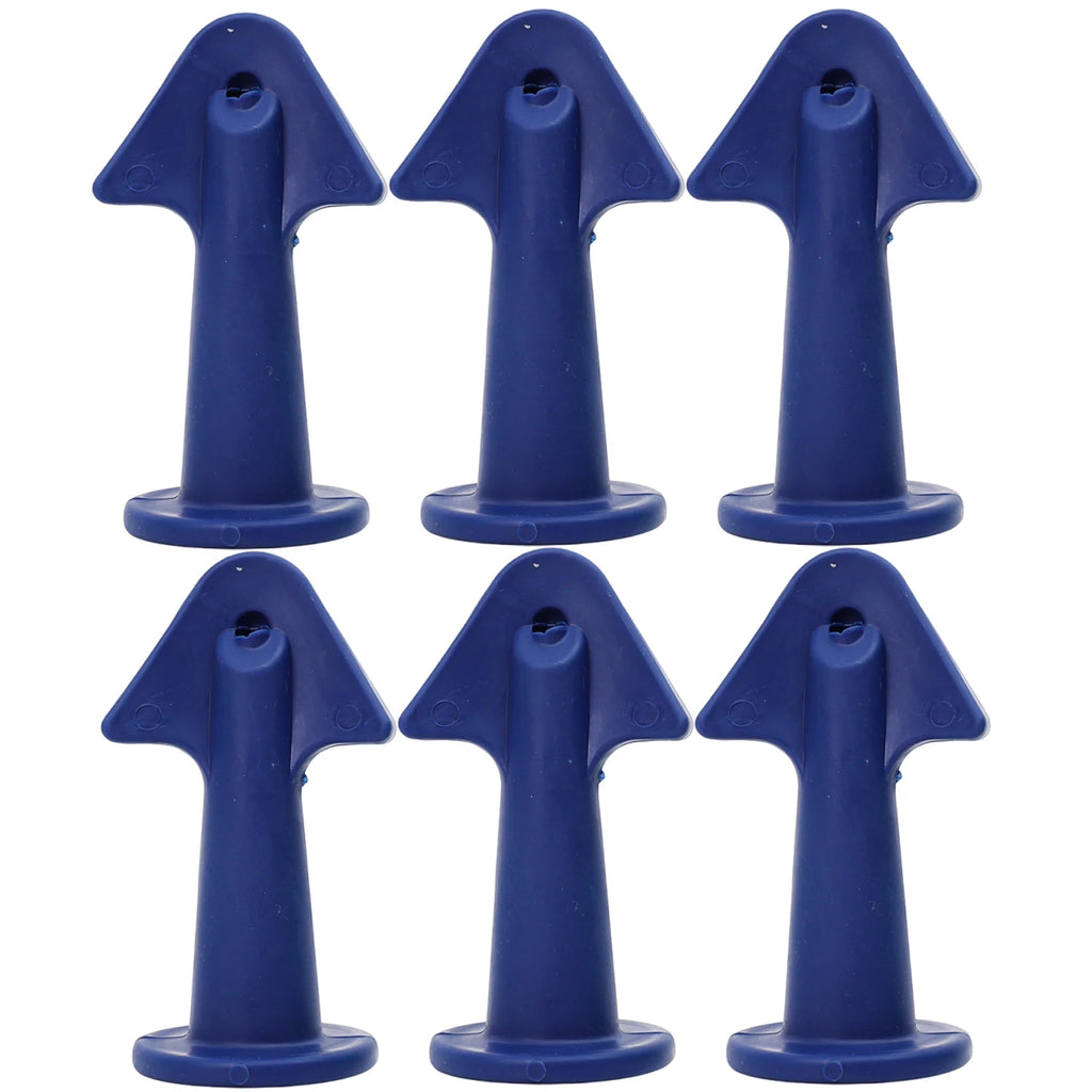 3/6pcs Multi-functional Sealant Nozzle Scraper Floor Caulking Tools Silicone Sealant Nozzles Kit Home Improvement Set Grout Tool Zpaxo 6pcs blue