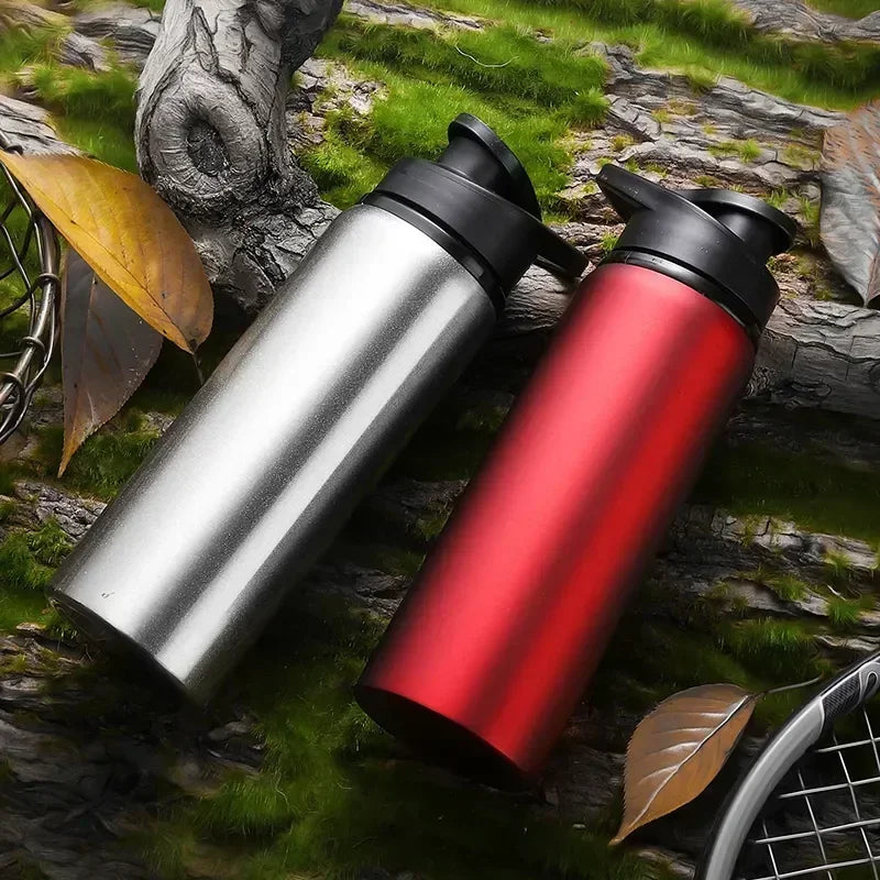 Large Capacity Stainless Steel Sports Water Bottle Outdoors Camping