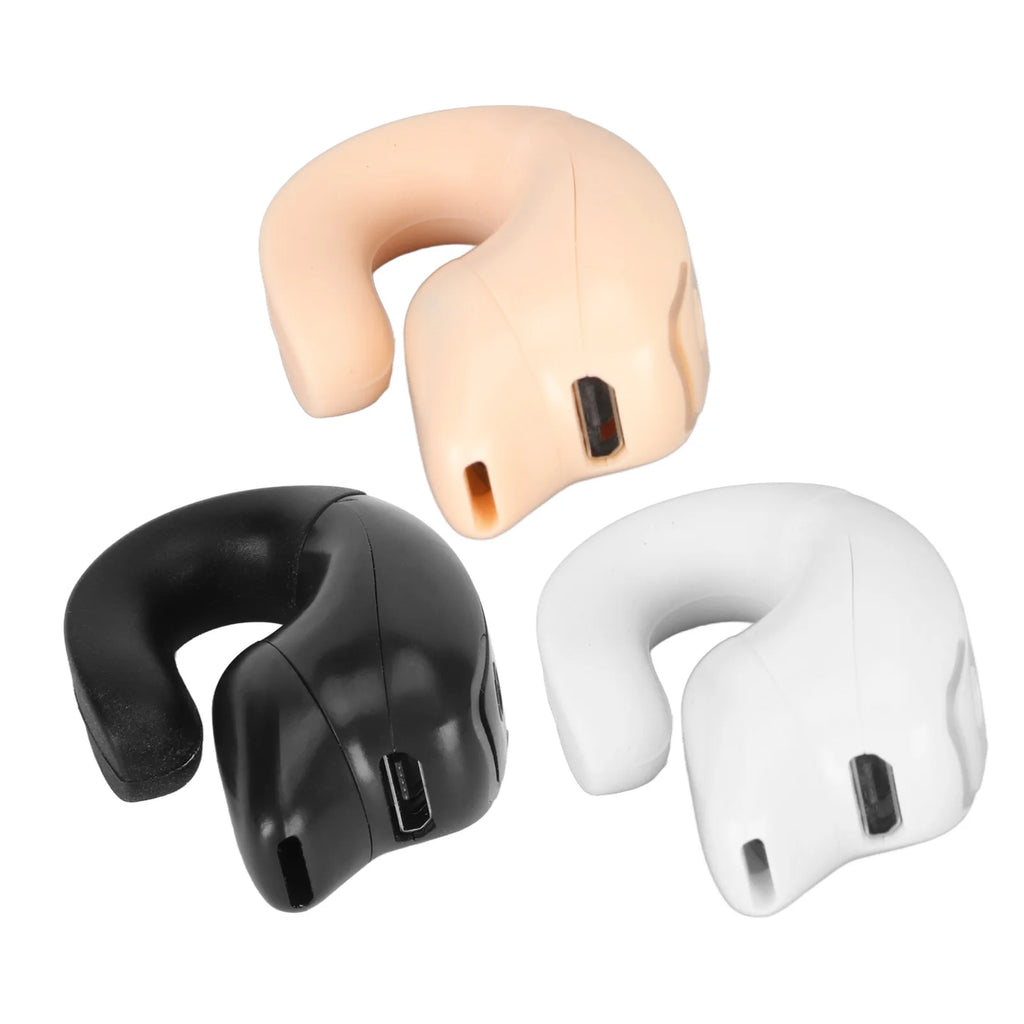 Wireless Earbuds Bluetooth 5 3 Single Ear Clip Lightweight Ergonomic