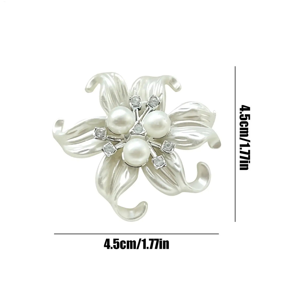 Flower Cufflink Button Elegant Classy Blossom Shape Shirt Suit
