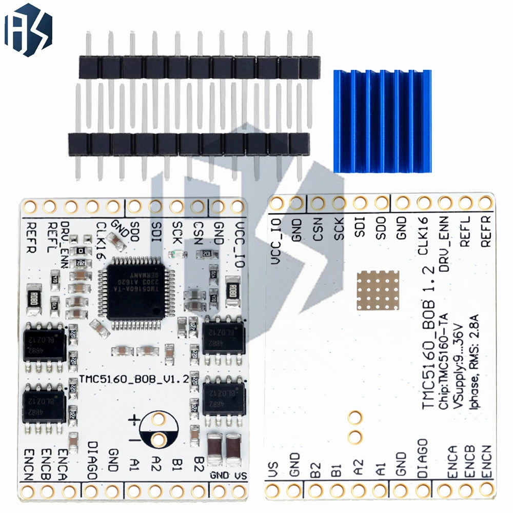 3D Printer Parts TMC5160TA-V1 0 BOB Power Stepper Motor Driver Zpaxo