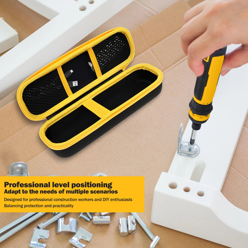 Cordless Screwdriver (DWHT66719) Hard Storage Case for DEWALT Electric Screwdriver Hard EVA Shell for Construction Site, Worksho Zpaxo