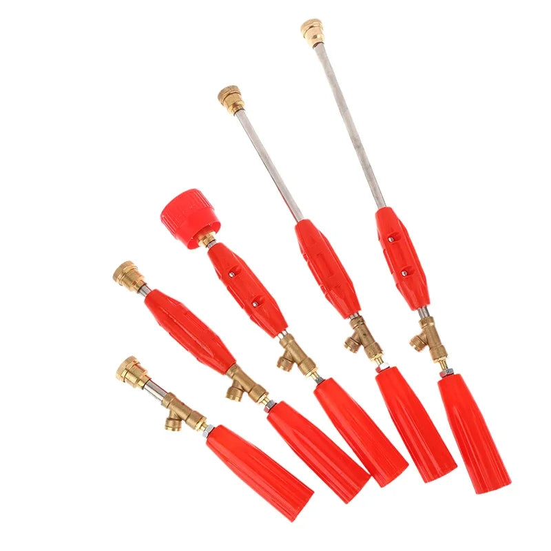 1Pc Garden Sprayer Nozzle High Pressure Water Spray Sprinklers Adjustable Power Sprayer Nozzle Spraying Rod Agriculture Tools Zpaxo