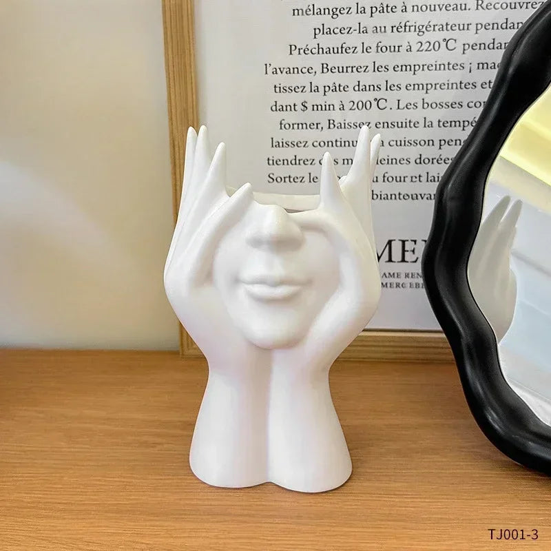 Human Body Art Silicone Pen & Makeup Brush Holder | Desk Organizer Desk Organizer Zpaxo