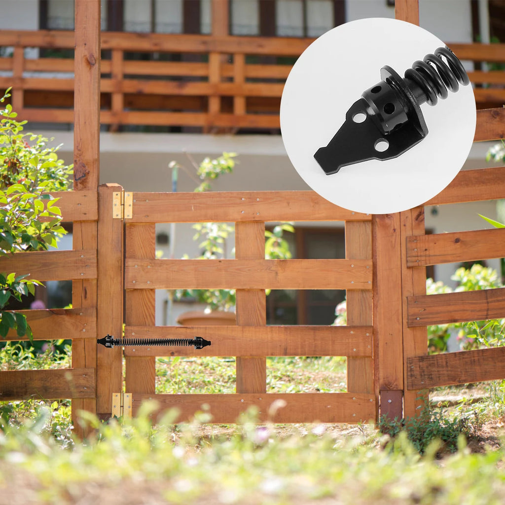 1/2PC Garden Gate Spring Closer 8inch Universal Automatic Gate Spring Metal Fence Gate Spring Closure Rust-Proof Door Outdoor Zpaxo