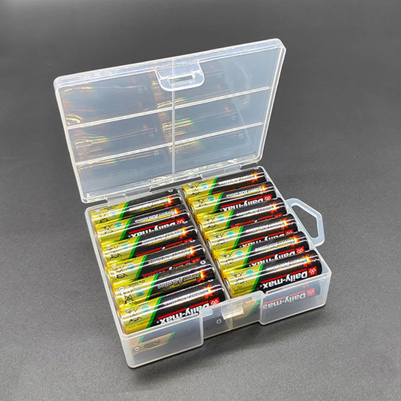 One-pack Transparent AA Battery Plastic Storage Divider Equipment Zpaxo