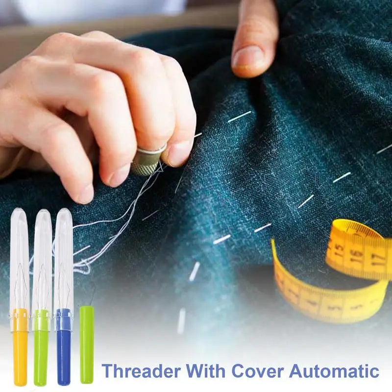 Needle Threader Tool Automatic Sewing Household Colorful Universal