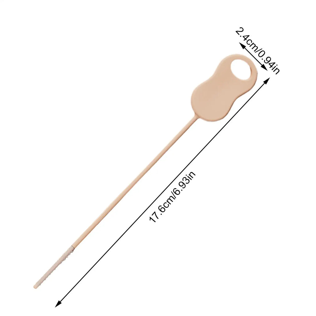 Straw Cleaner Brush Bendable Silicone Washer Straw Bottle Cleaner Brush Extra Long For Travel Water Bathroom Dish Glass Kitchen Zpaxo