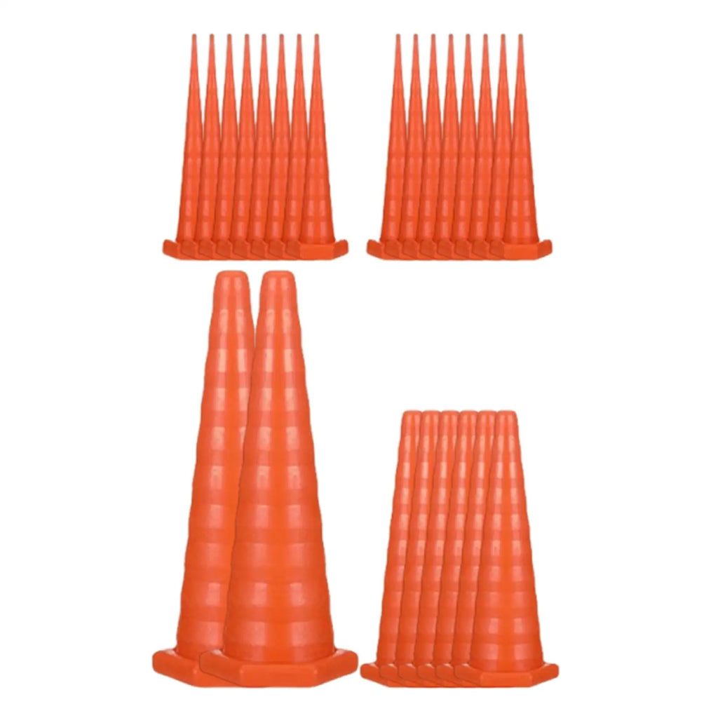 22 Pieces Hydraulic Oil Service Plugs Practical Drip Resist Orange for Lines Kitchen Drain Source Plugging Mechanical Irrigation Zpaxo