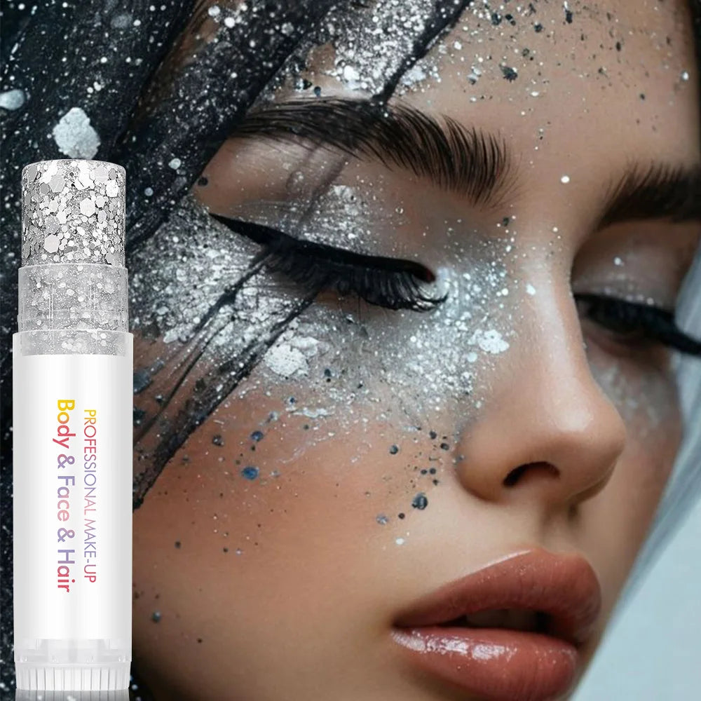 Body Glitter Long-lasting Non Greasy Suitable Face Lips Halloween