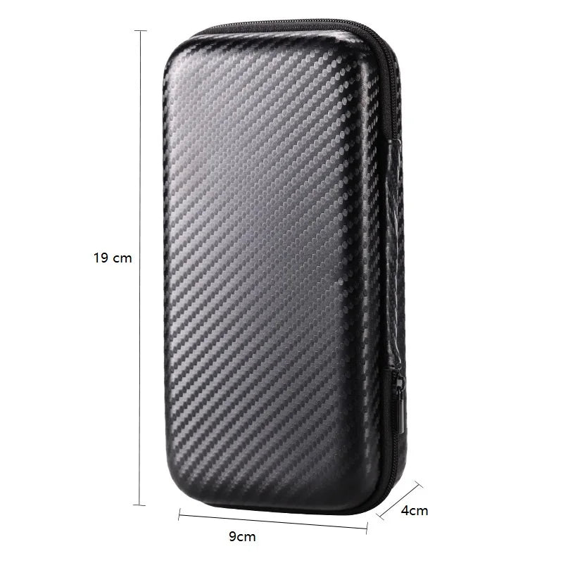 Hard Drive Portable HDD Protector Bag External Storage SSD Earphone U Zpaxo black
