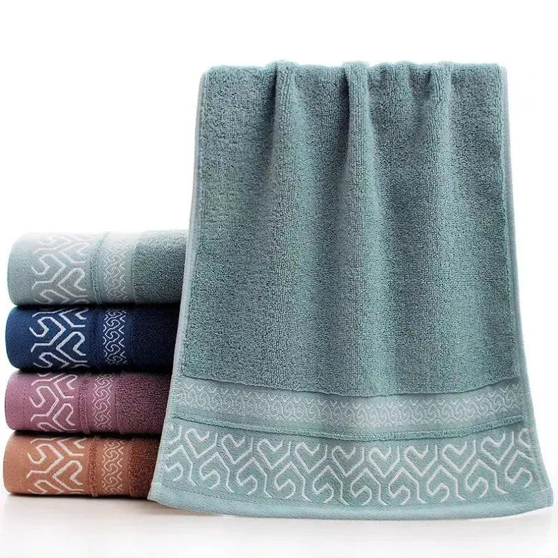 380g new pure cotton thick bath towel 70*140 soft absorbent no shedding color Zpaxo
