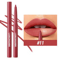 12 Colors Waterproof Lip Liner Pencil Matte Red Brown Plumping Lip Stain Long-Lasting Smooth Perfect Outline & Filling Lips Zpaxo 11