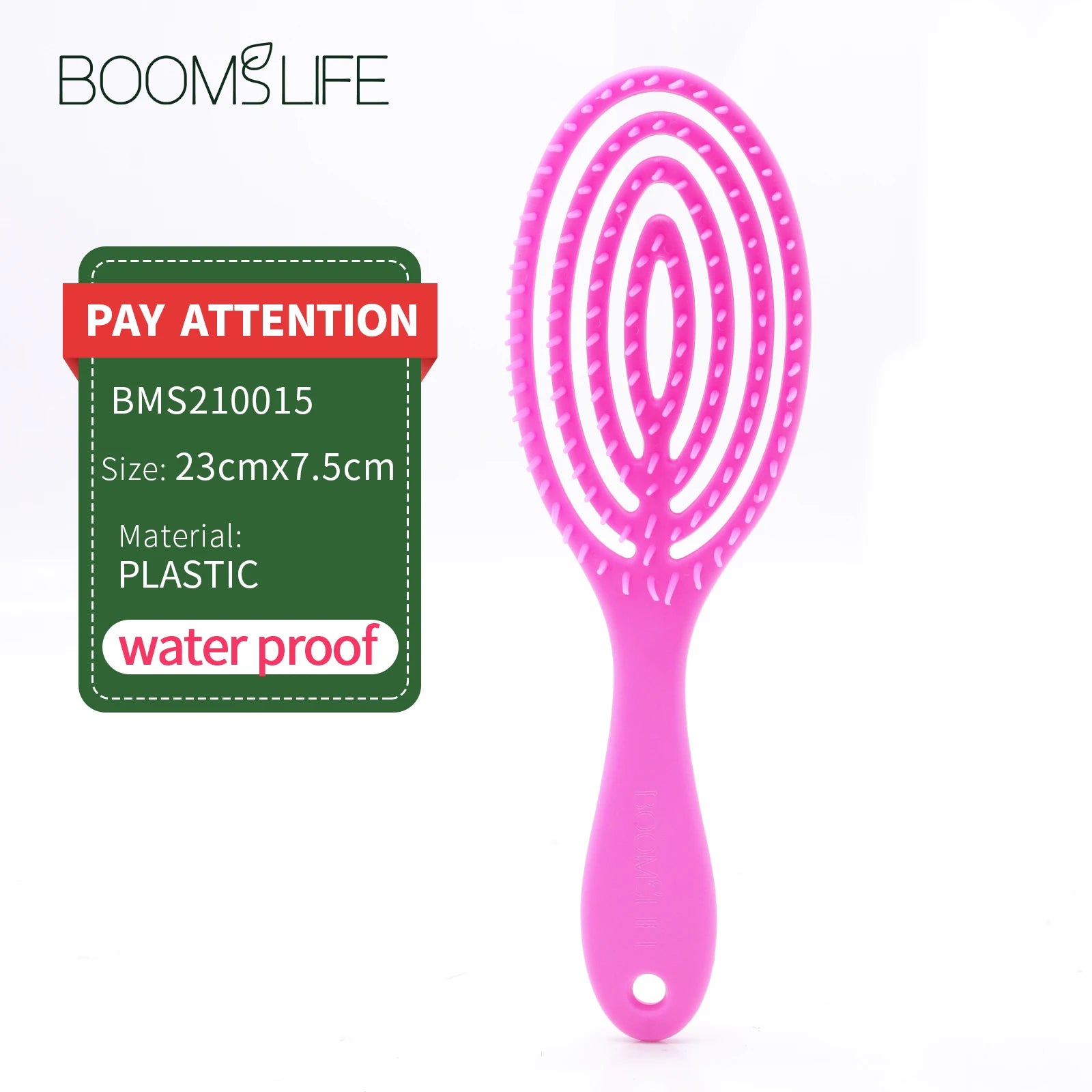 Vented Hair Brush WideTeeth Anti-static Comb for Women Scalp Massage Wet Dry Hairs Combs Detangling Hairdressing Styling Tools Zpaxo Pink Brush