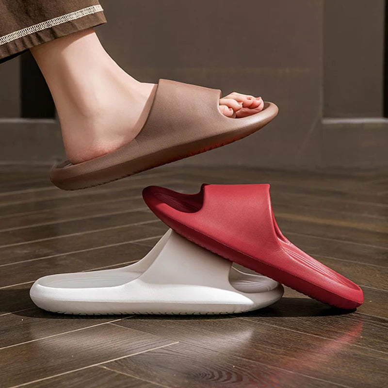 Men's Slippers Summer EVA Comfortable Anti-slip Soft Soles House