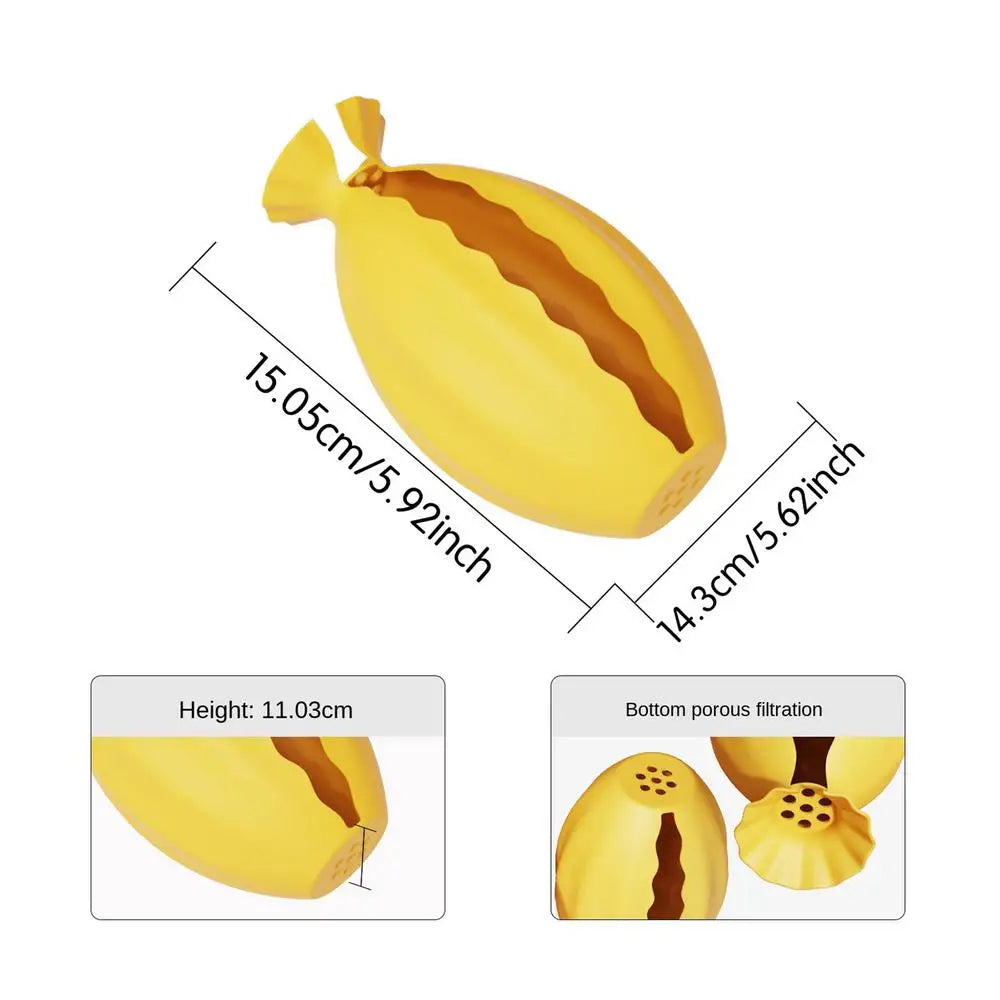 Lemon Squeezer Manual Handheld Silicone Anti-splash Seedless Juicer