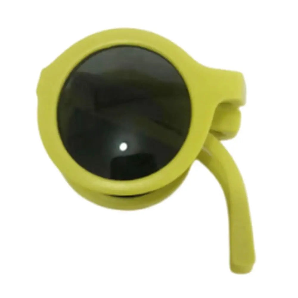 Candy Colored Children's Sunglasses Foldable Design Macaron Colored Macaron Colored Glasses Round Frame Sun Protection Zpaxo