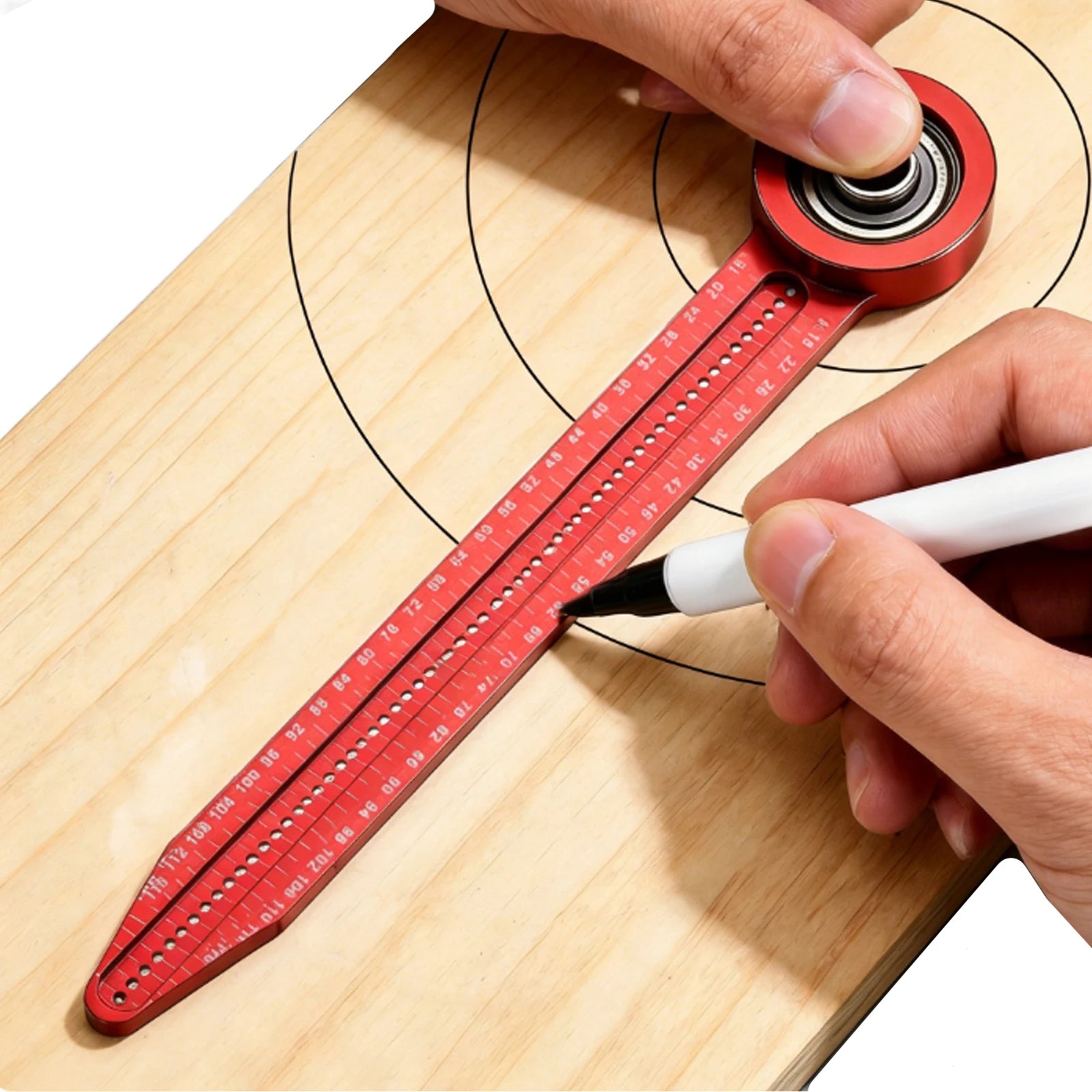 360 Degree Rotating Circular Drawing Tool 1 Round Marking Gauge
