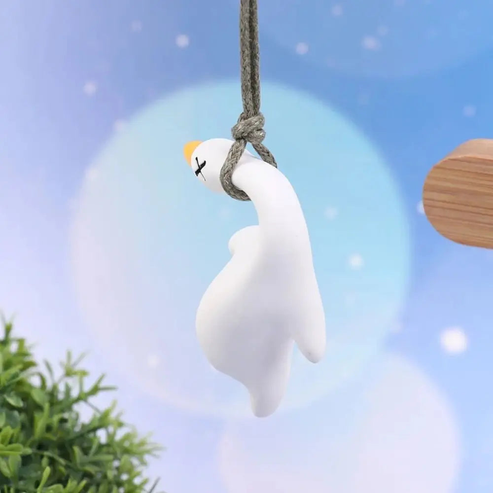 2Pcs Color Changing Color Changing Swing Goose Cute Exquisite Swing Duck Car Pendant 2Pcs Fashion Car Hanging Ornament Home Zpaxo