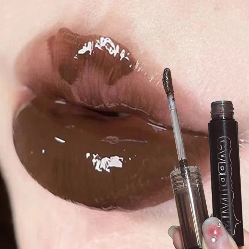7 Color Mirror Moisturizing Lip Gloss Long-Lasting Non-Fading Hydrating Liquid Lipstick with Watery Texture Luxurious Lip Glaze Zpaxo