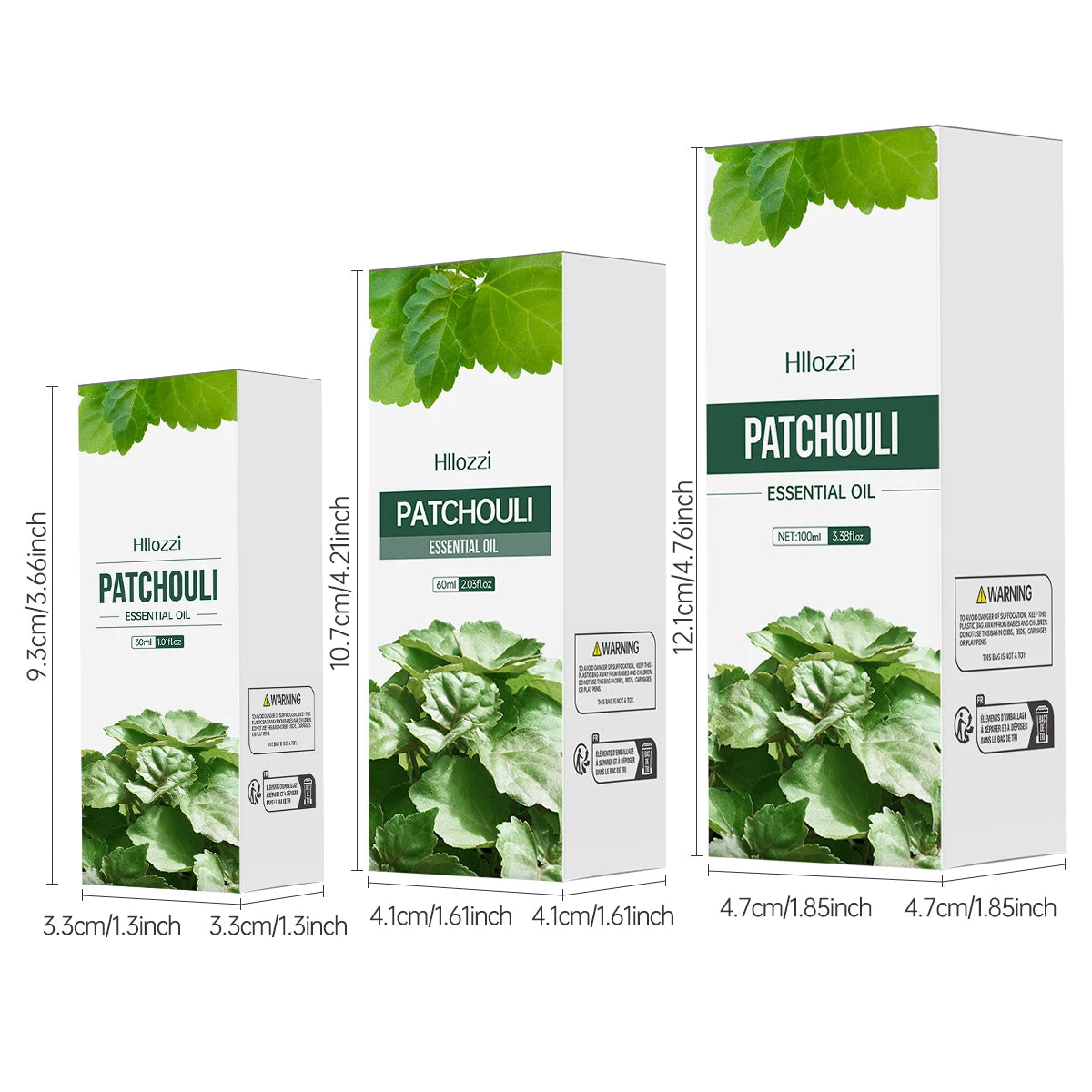 100ml/60ml/30ml Patchouli Essential Oil Hydrating Moisturizing Skin Care Skin Care Body Care Fragrance Perfume Essential Oil Zpaxo