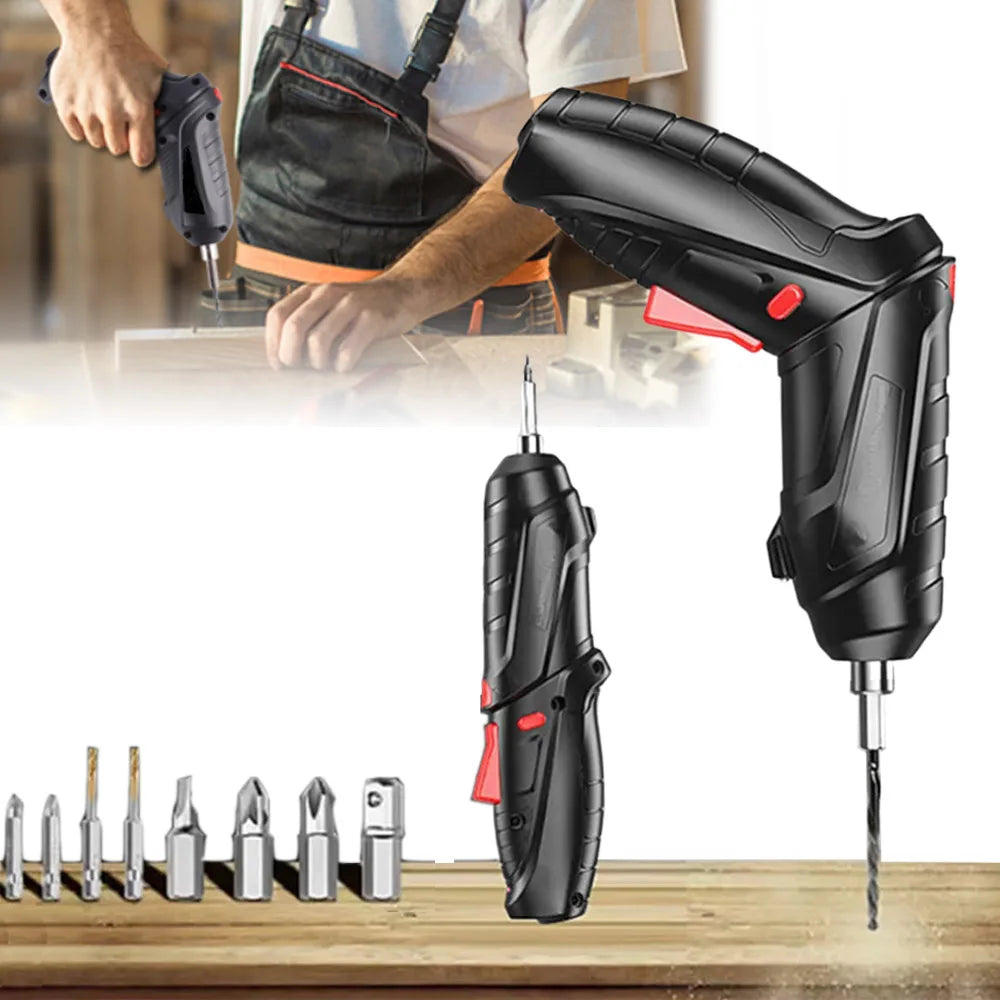 Electric Screw Driver 3.6V Mini Household Electric Drill Rotated Cordless Screwdriver Impact Drills Portable Power Repair Tools Zpaxo