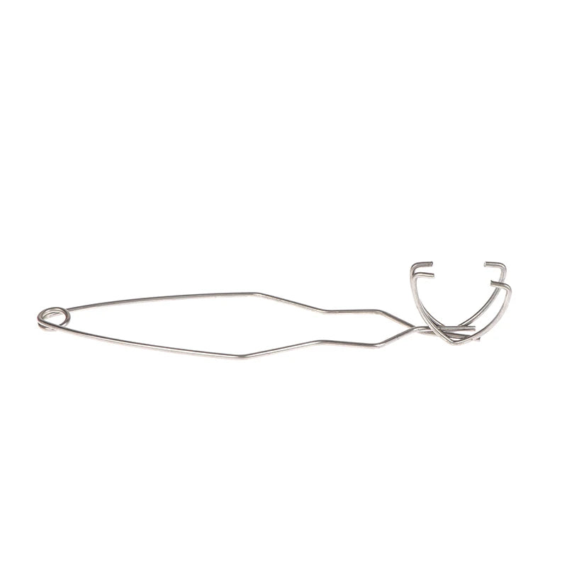 Stainless Steel Crucible Tong Clamp Pliers White Gold Bowl Melting Zpaxo