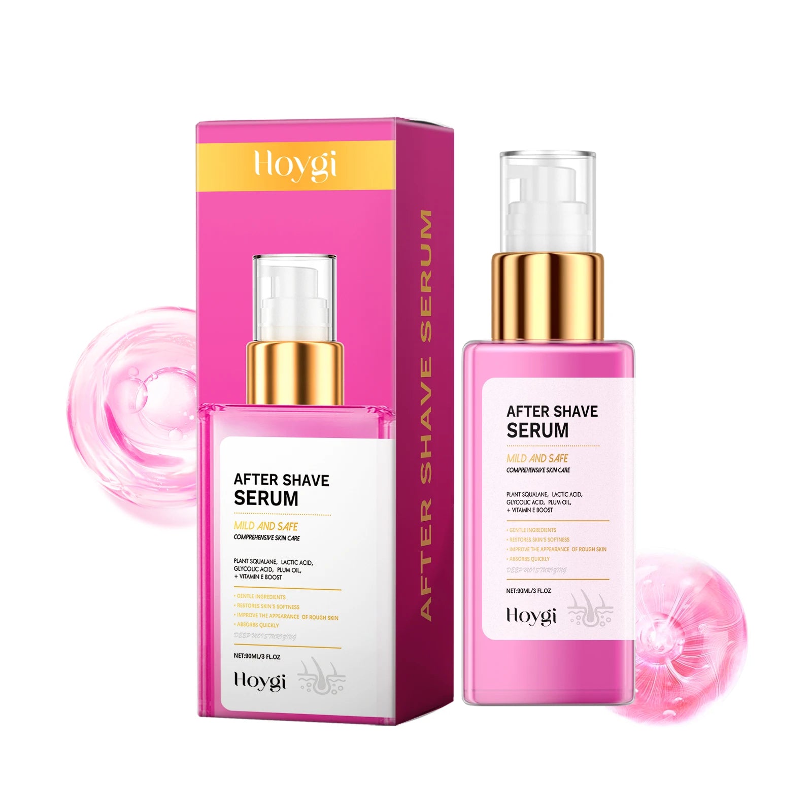 Hoygi After Shave Serum – Soothing Post-Shave Essence 90ml After Shave Serum Zpaxo 1Pcs 90ml