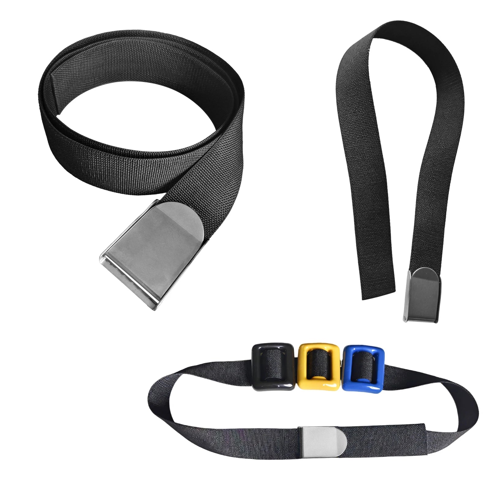 1 5M Stainless Steel Buckle Dive Waistband Wear Resist Quick Release