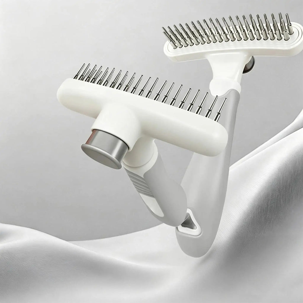 Dog Grooming Rake Professional Shedding Dematting Cat Undercoat Brush