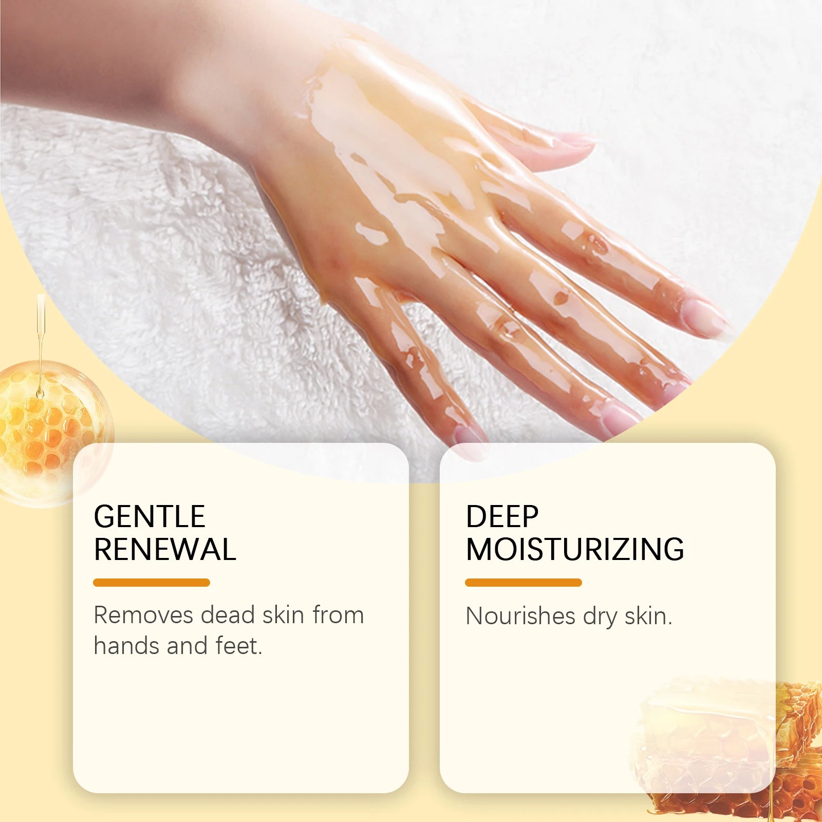 Exfoliating Hand Foot Mask Moisturizing Improve Rough Dryness Heel Cracked Care Remove Callus Dead Skin Soft Smooth Skin Care Zpaxo