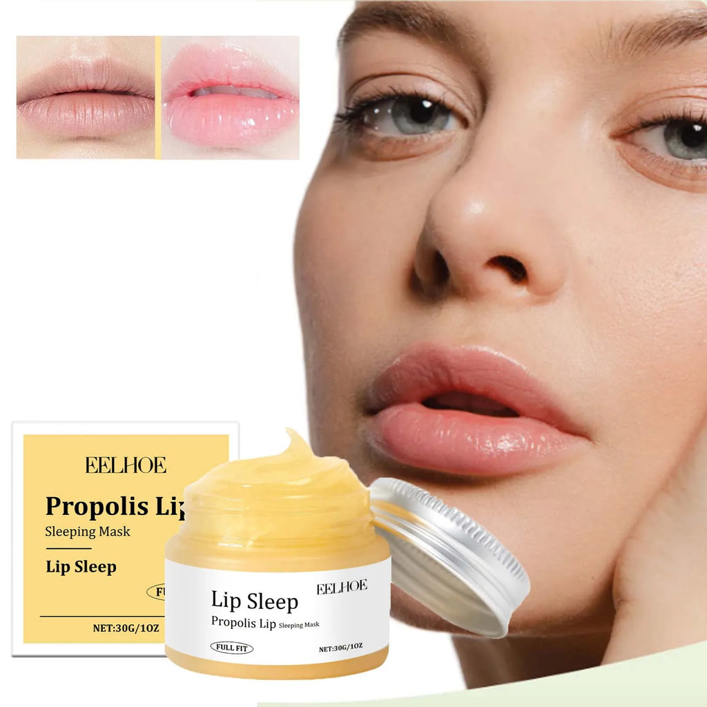Hoygi Propolis Lip Sleeping Mask – Overnight Lip Repair Lip Sleeping Mask Zpaxo