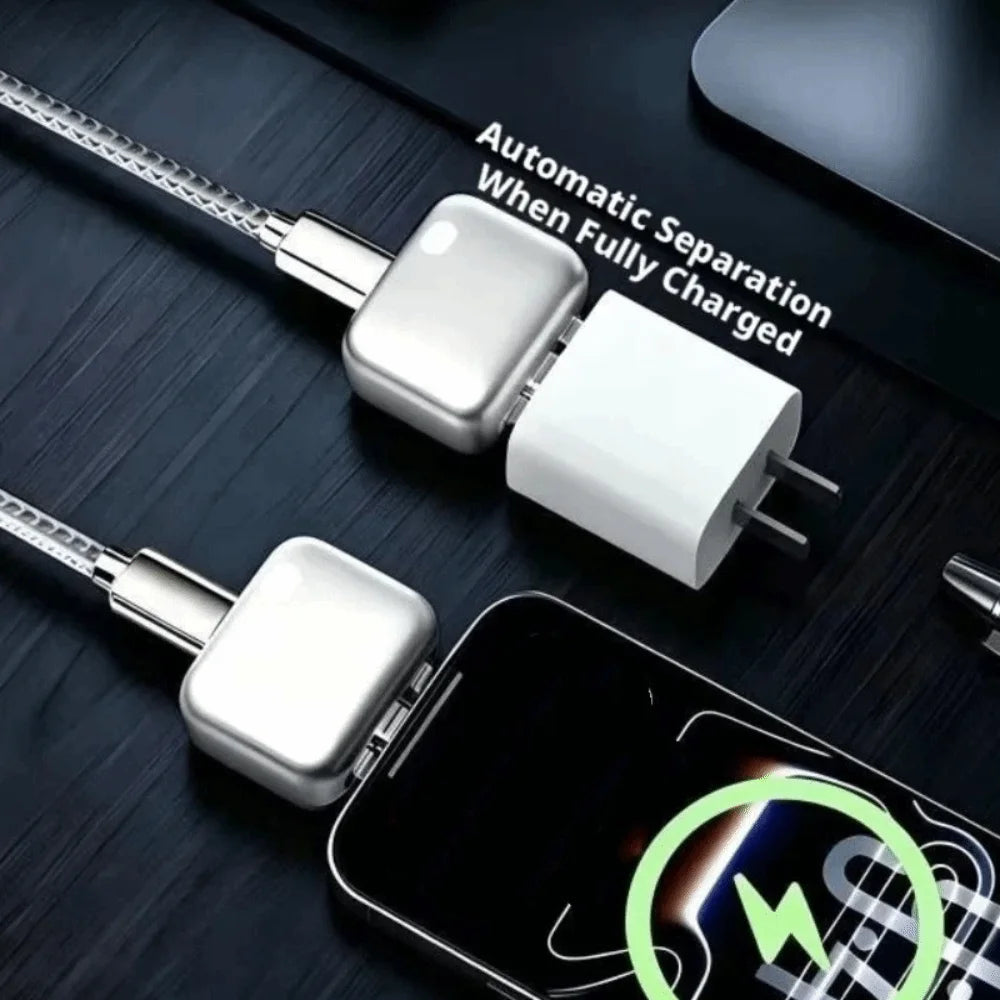 Auto Disconnect Auto Stop Charging Adapter Overcharge Protection Auto Power Off Automatic Power-off Charger Type-C Zpaxo