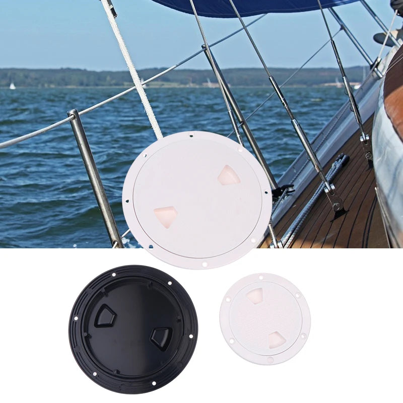 ABS Round Inspection Hatch Cover 4" 6" 8" – Kayak & Yacht