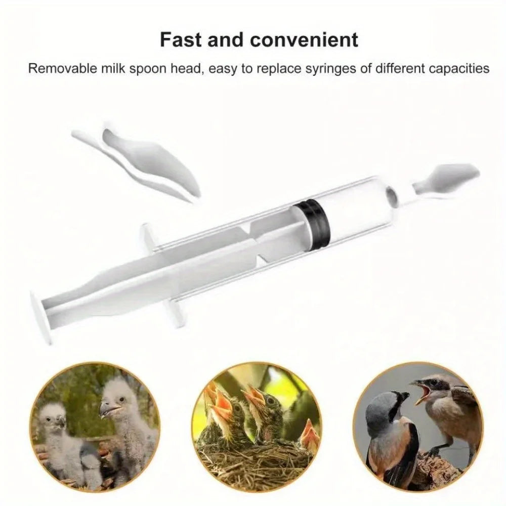 Hand-raising Tool Pet Bird Feeding Parrot Needle Feeder Chick Spoon