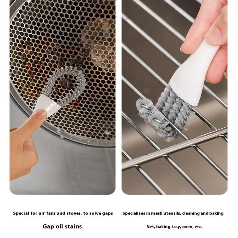 1Pc Bird Cage Cleaning Brush Tool, Bird Poop Remover,Parrot Cage Sanitary Brush Stove Brush Barbecue Grilles Cleaning Brush Zpaxo