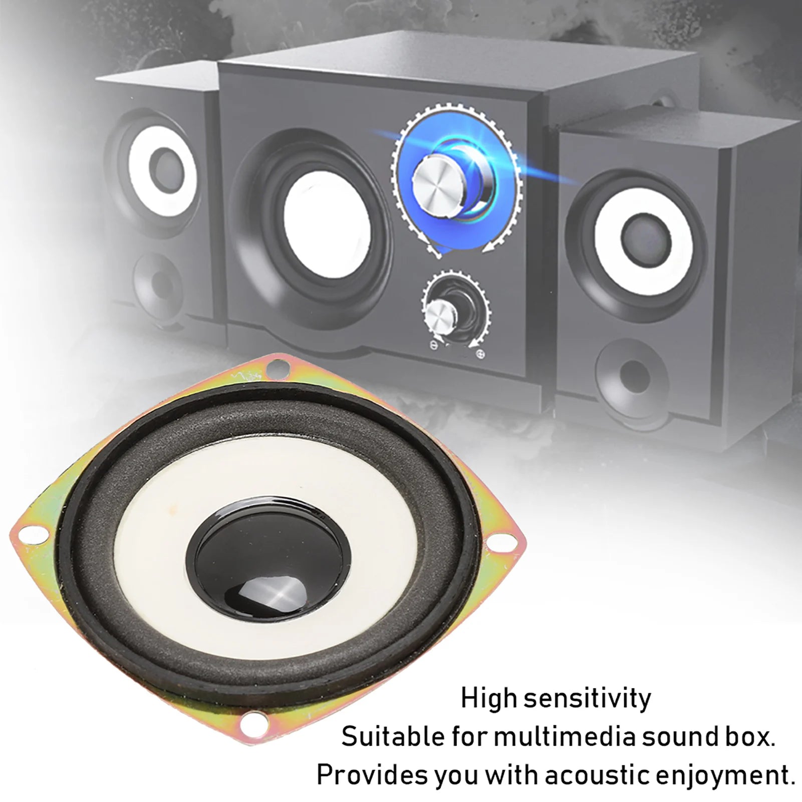 Multimedia Speaker Performance Stable Full Frequency Exquisite