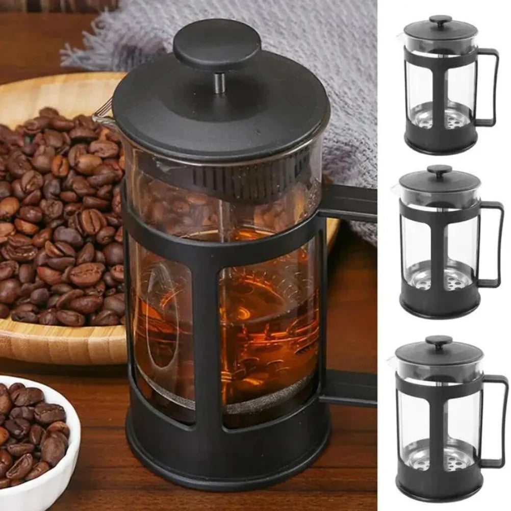 Stainless Steel Tea Coffee Brewer with Filter Heat-Resistant Anti-Rust Multifunctional with Handle Tea Maker for Making Coffee Zpaxo