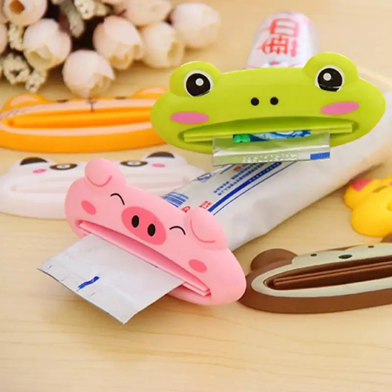 Cute Animal Cartoon Toothpaste Tube Squeezer – 1/2/3 Pack